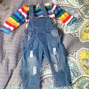 Toddler Chucky halloween costum size 12-18 month